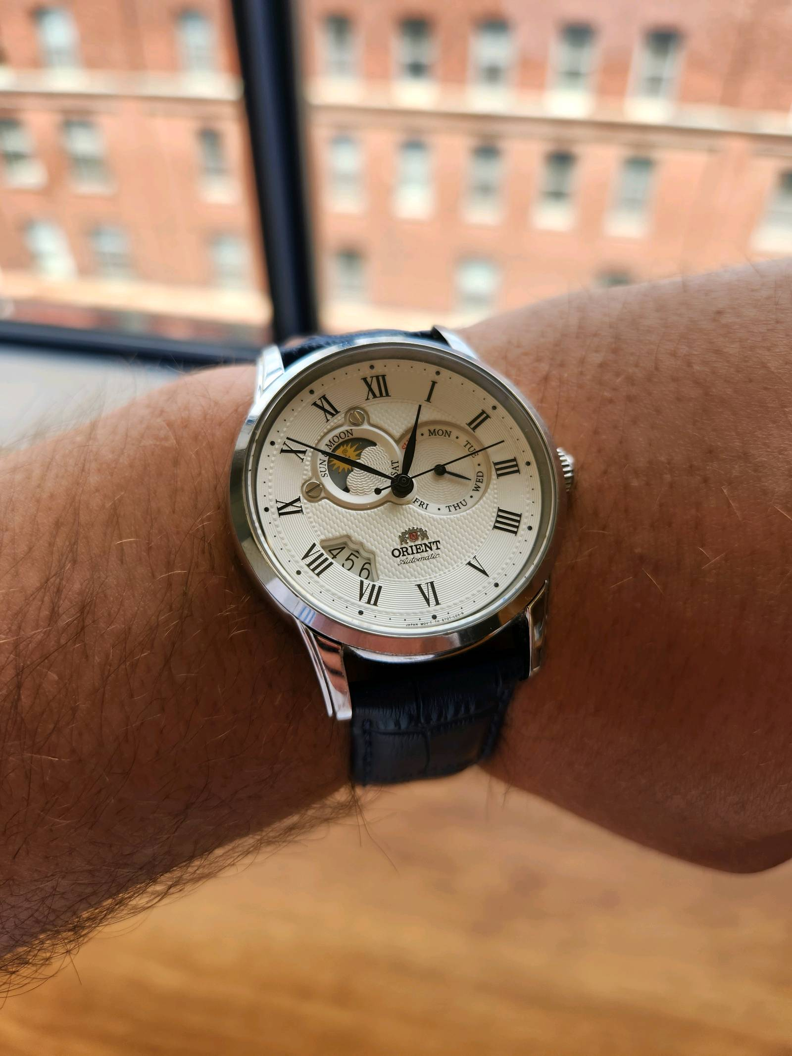 Orient sun and moon open heart review outlet