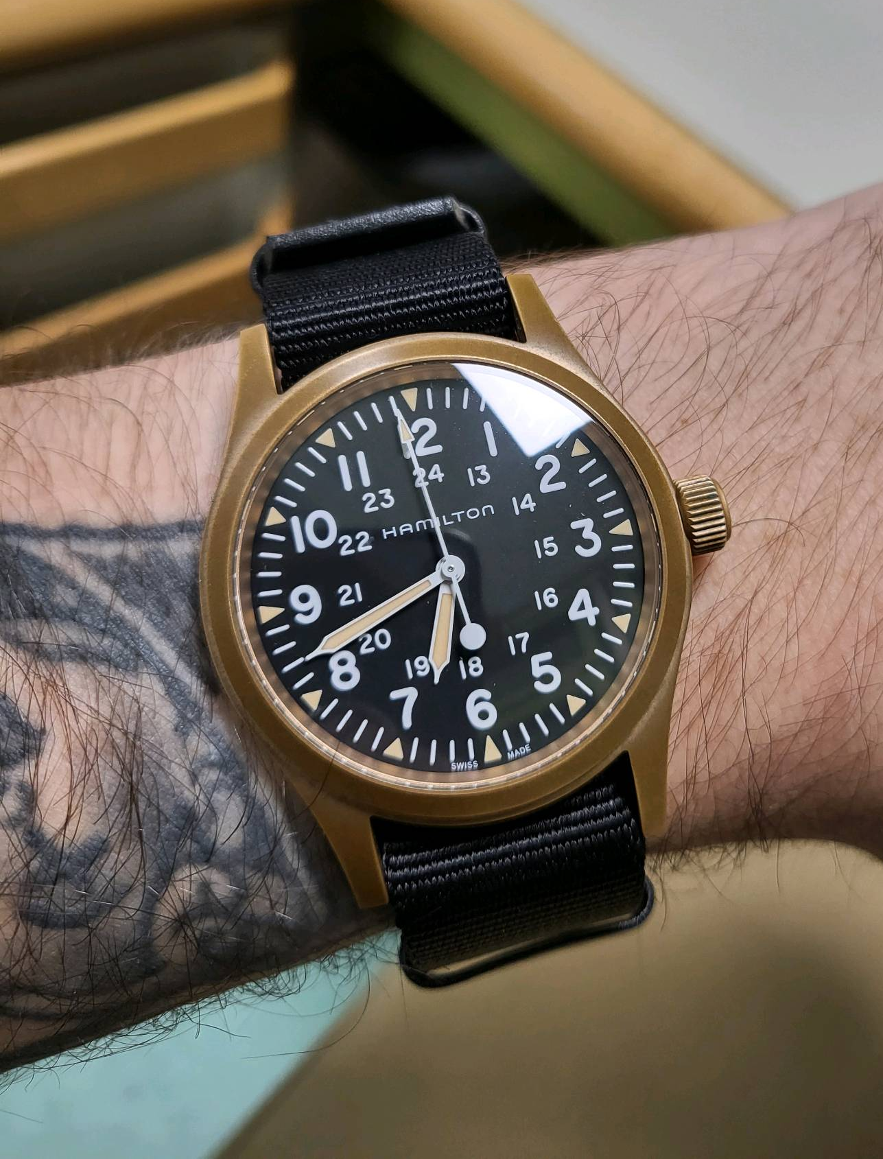 New Nato Strap from Hamilton WatchCrunch