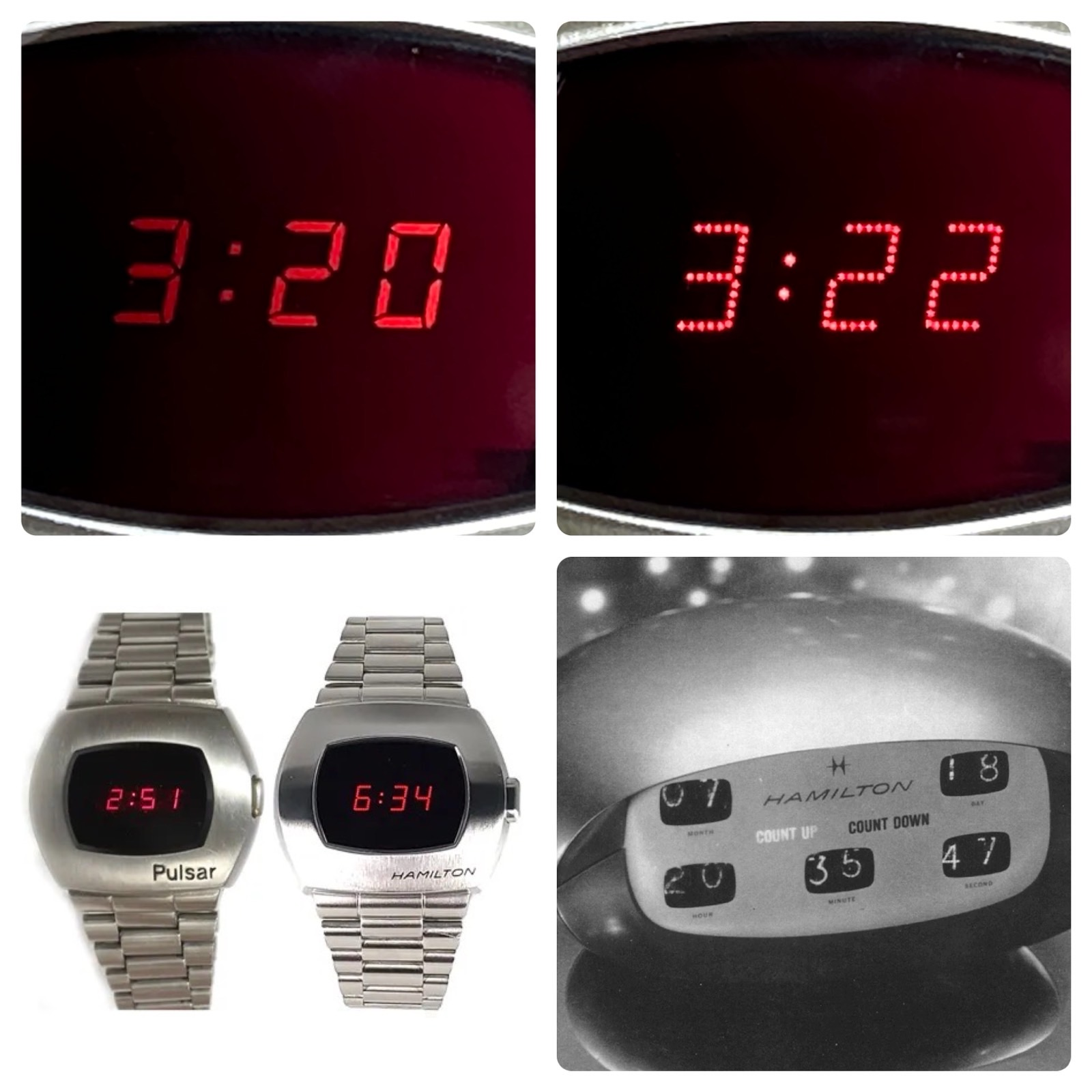 WW's Vintage LED Week #5 HAMILTON PSR Digital Quartz WW's Vintage LED Week #5 HAMILTON PSR Digital Quartz