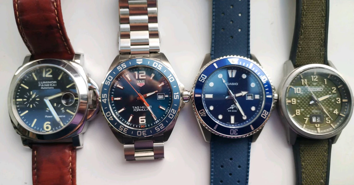 4 watch collection. | WatchCrunch