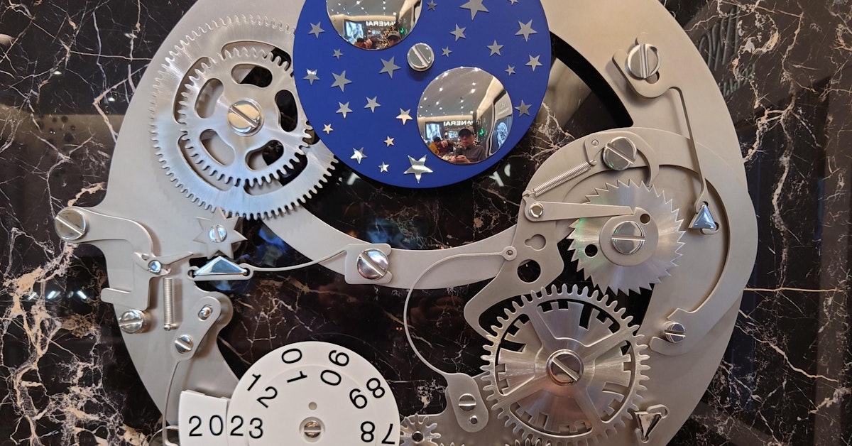 Kurt Klaus perpetual calendar module wall art WatchCrunch