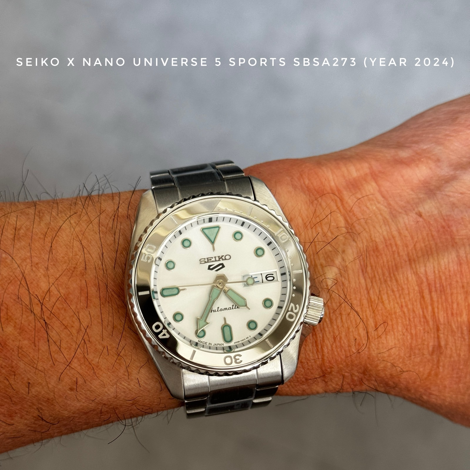 Seiko X Nano Universe 5 Sports SBSA273 | WatchCrunch Seiko X Nano Universe 5 Sports SBSA273 | WatchCrunch