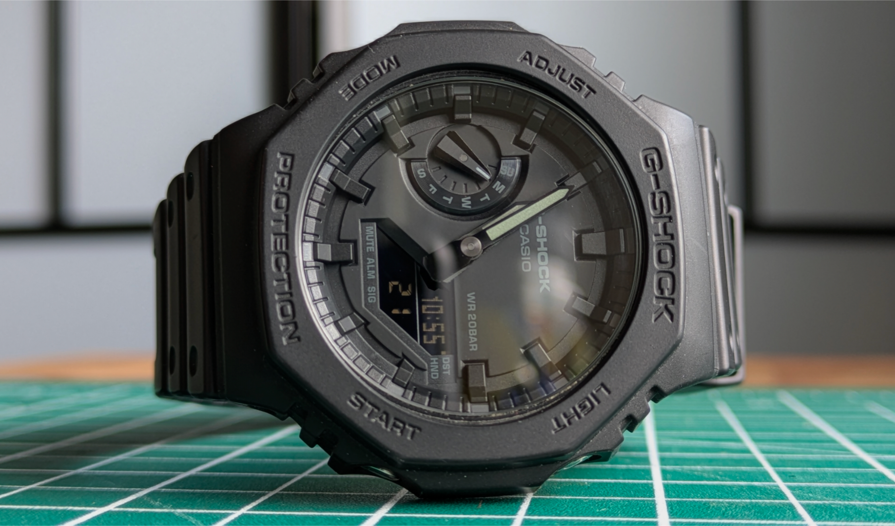 Barely Legible & Cool: G-Shock GA-2100-1A1 Barely Legible & Cool: G-Shock GA-2100-1A1