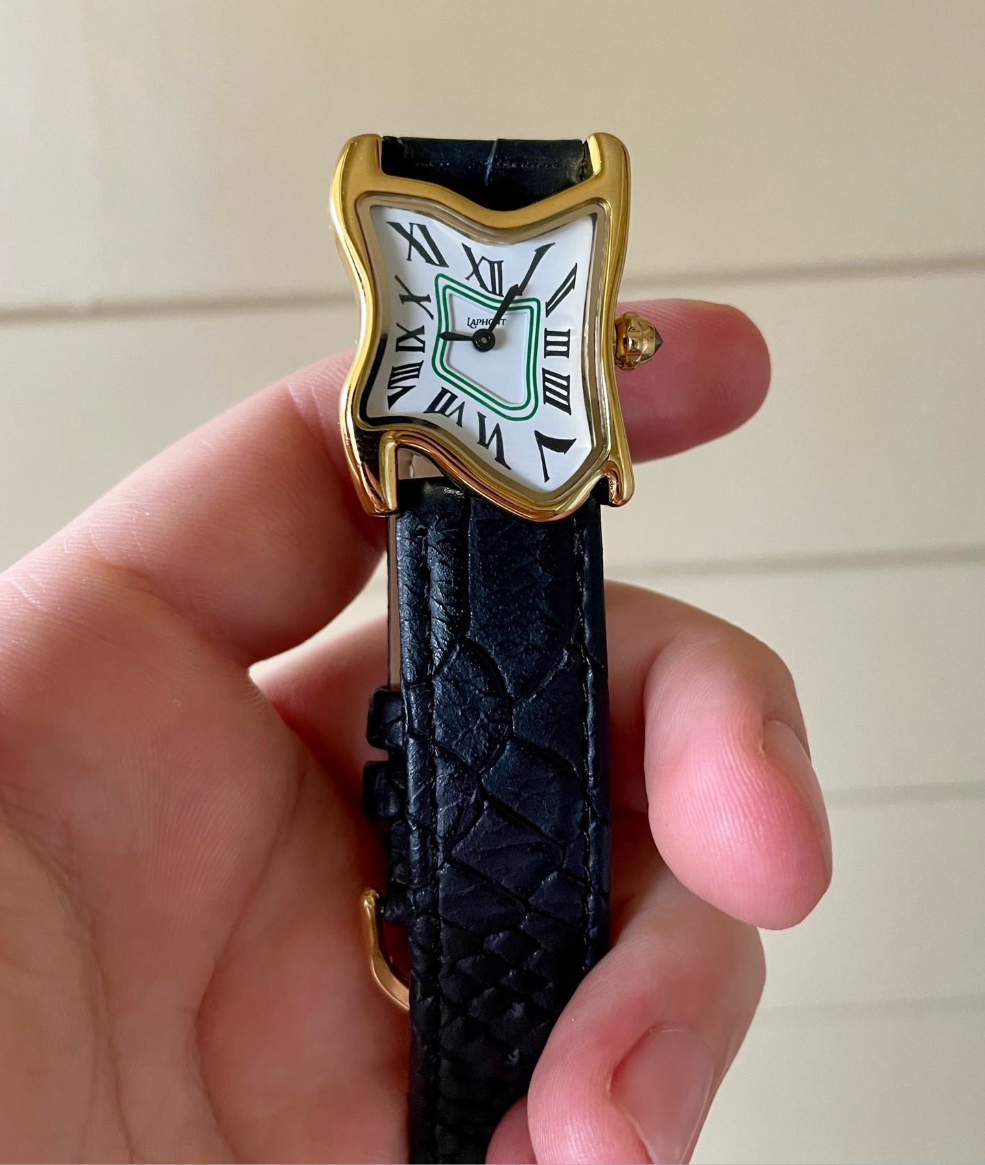 Laphont 'Square Melting Watch' | WatchCrunch Laphont 'Square Melting Watch' | WatchCrunch