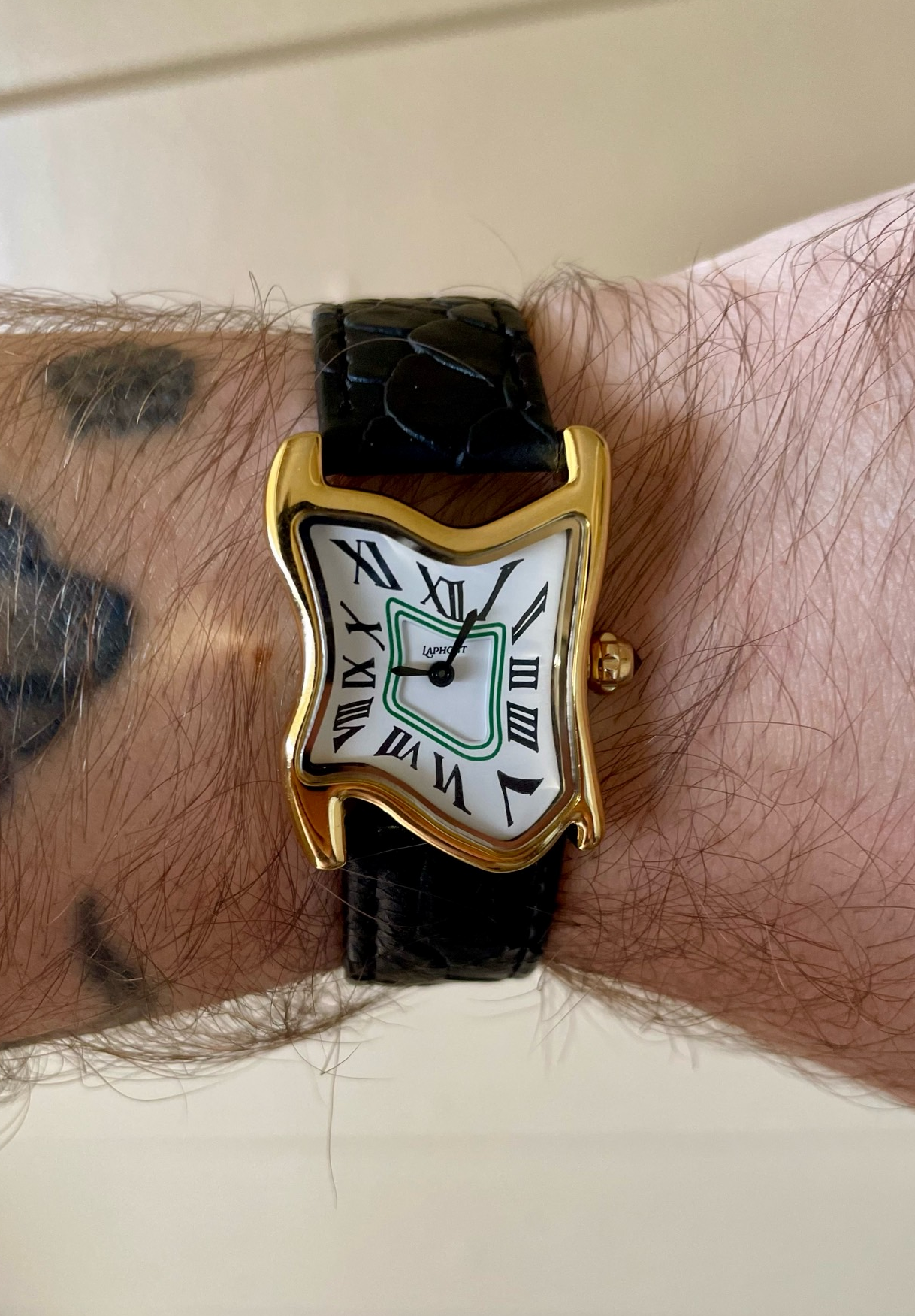 Laphont 'Square Melting Watch' | WatchCrunch Laphont 'Square Melting Watch' | WatchCrunch