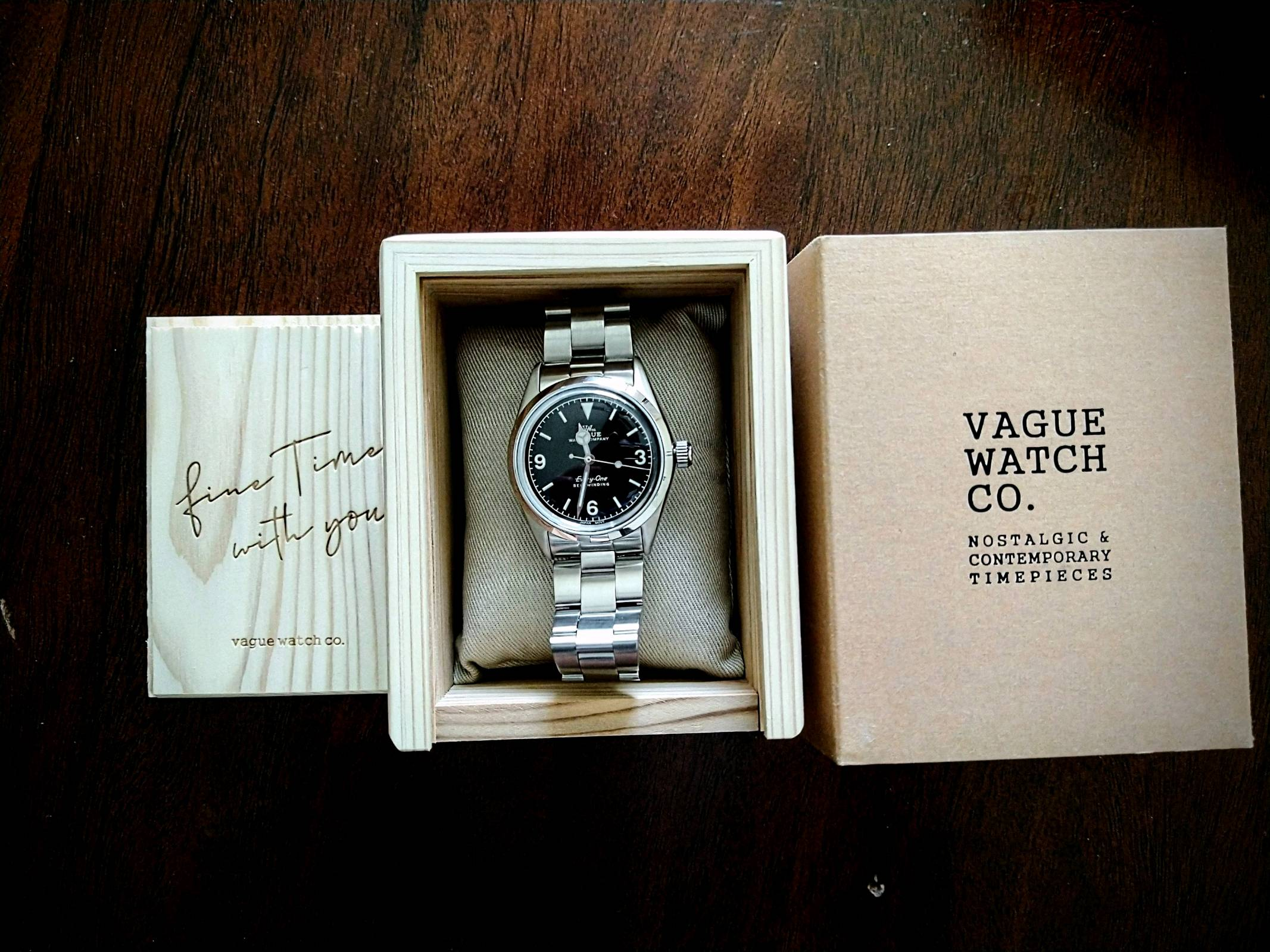 Vague Watch Co. Every-One: A Vintage Inspired Explorer Watch Vague Watch Co. Every-One: A Vintage Inspired Explorer Watch